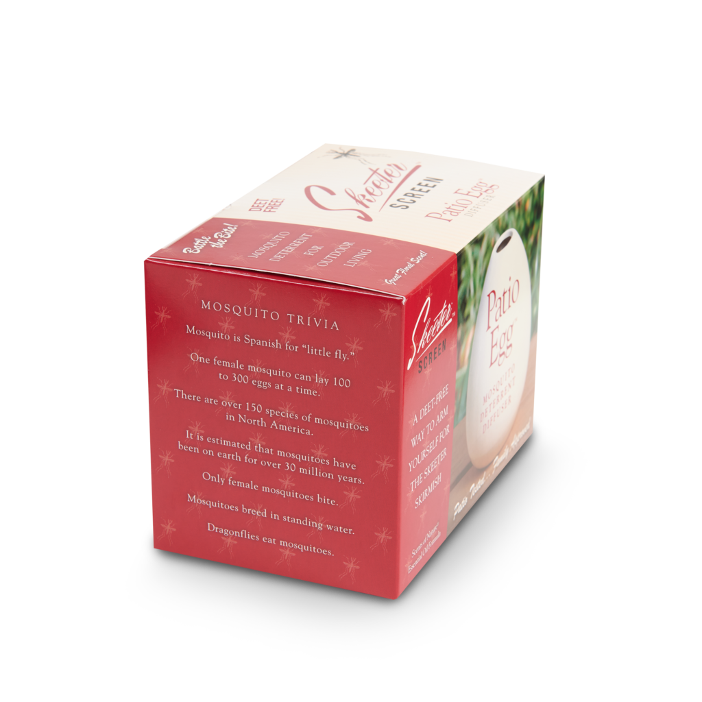 Skeeter Screen Patio Egg Enjoy a MosquitoFree Patio