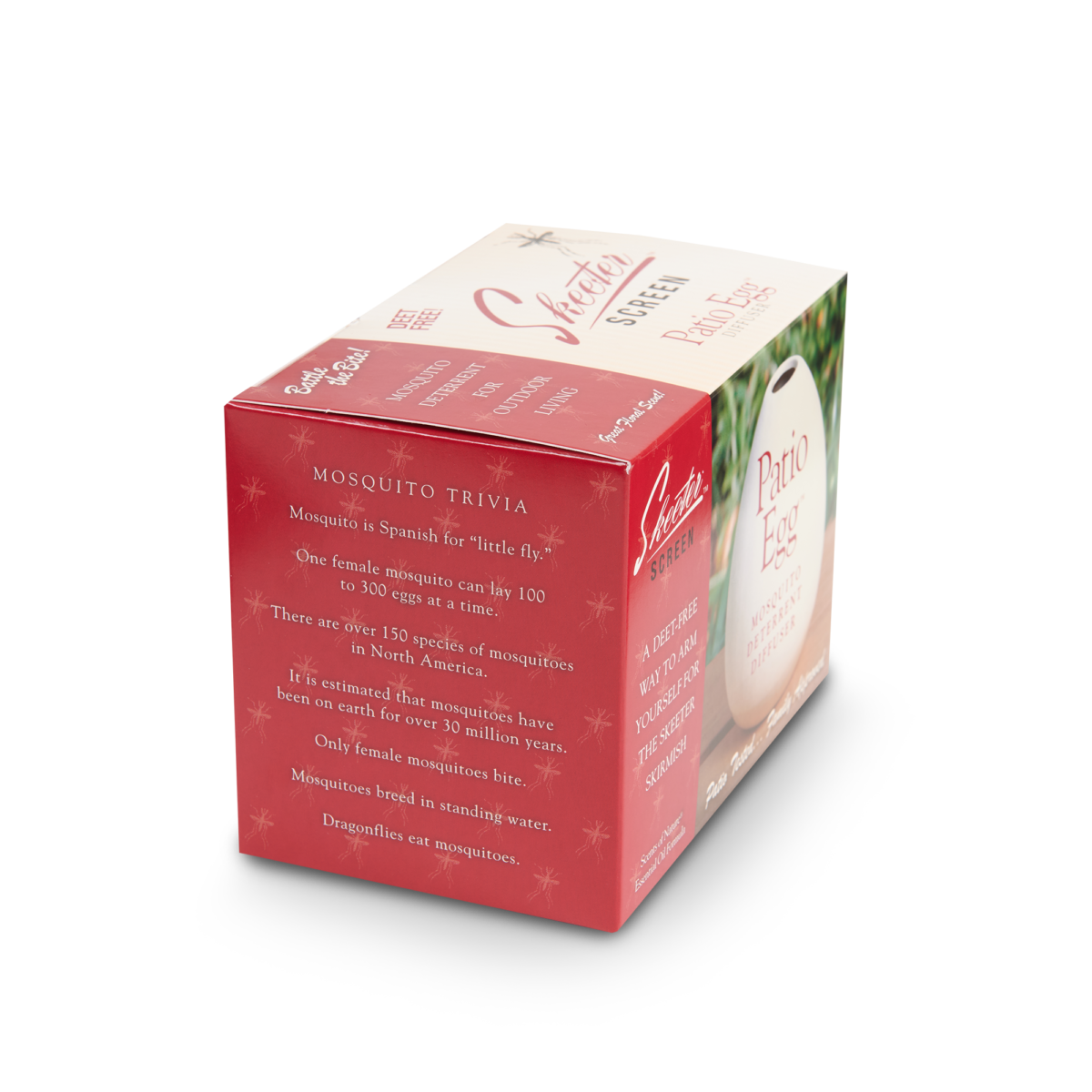 Skeeter Screen Patio Egg Enjoy a MosquitoFree Patio