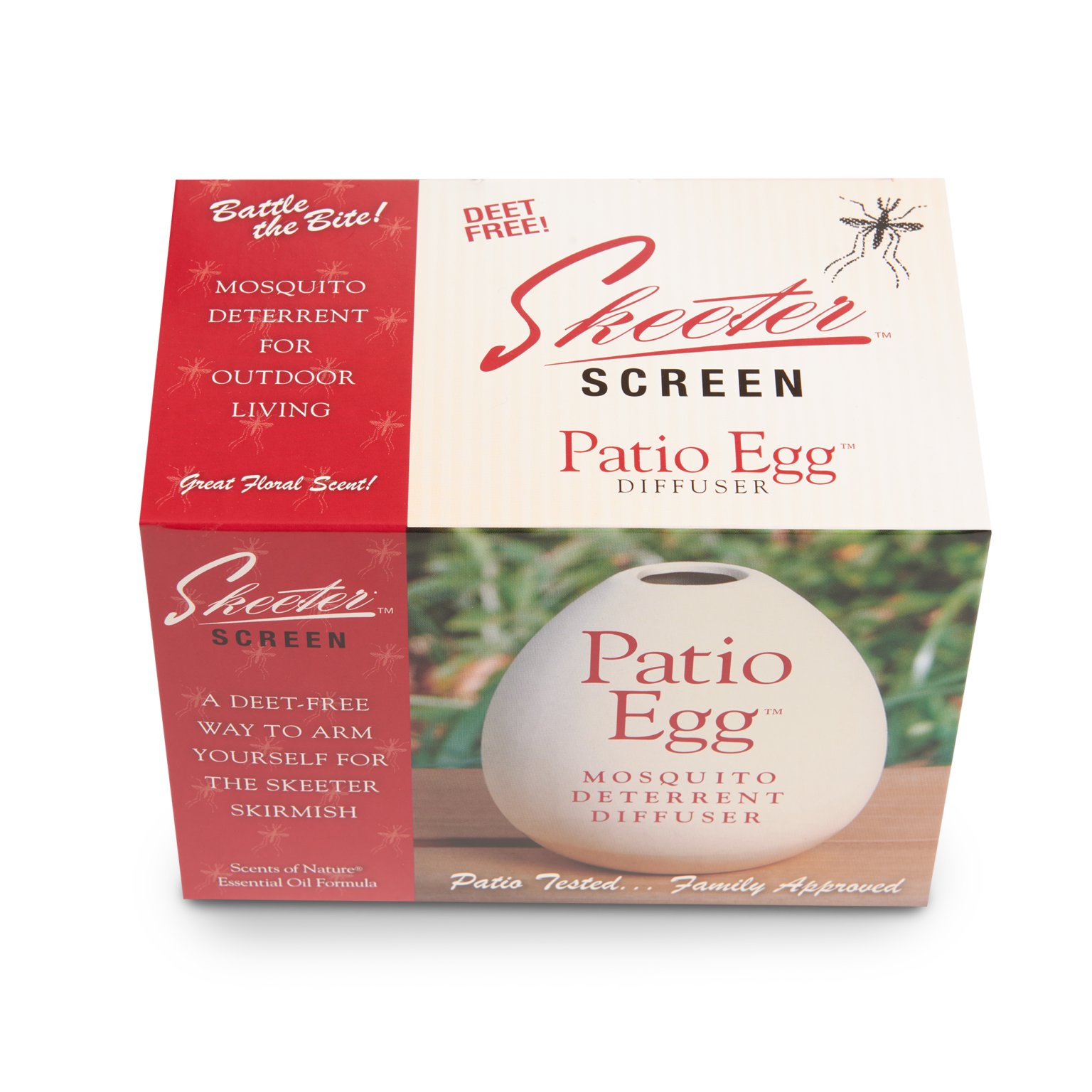 Skeeter Screen Patio Egg Enjoy a MosquitoFree Patio