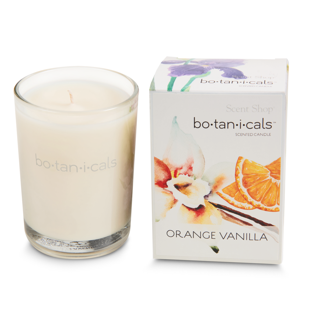 Perfumed Candle Orange Vanilla Scent Shop