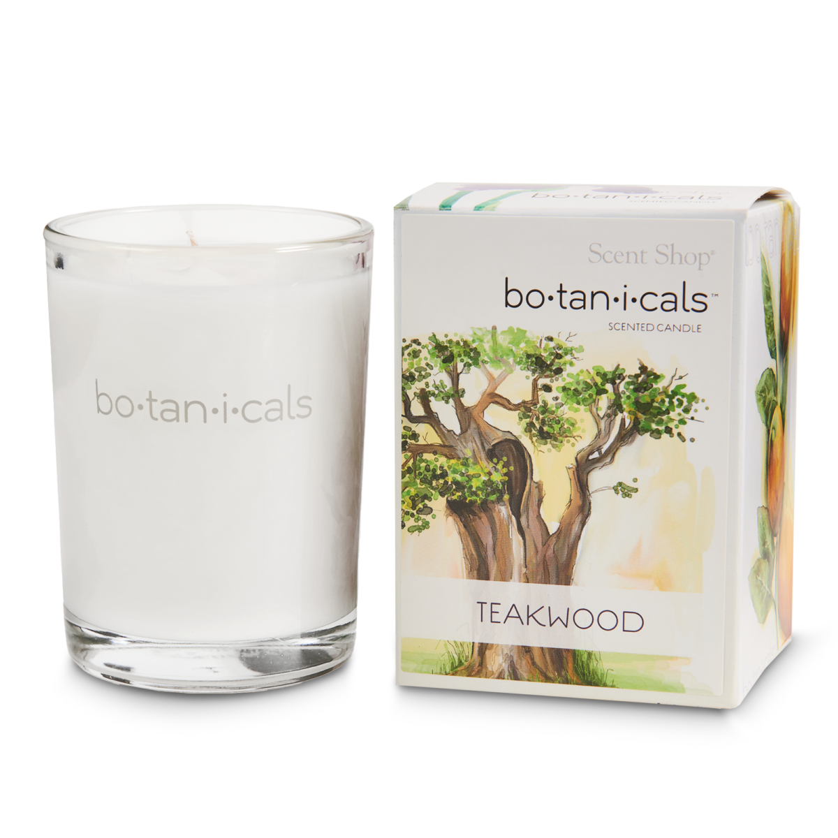 Perfumed Candle Teakwood Scent Shop