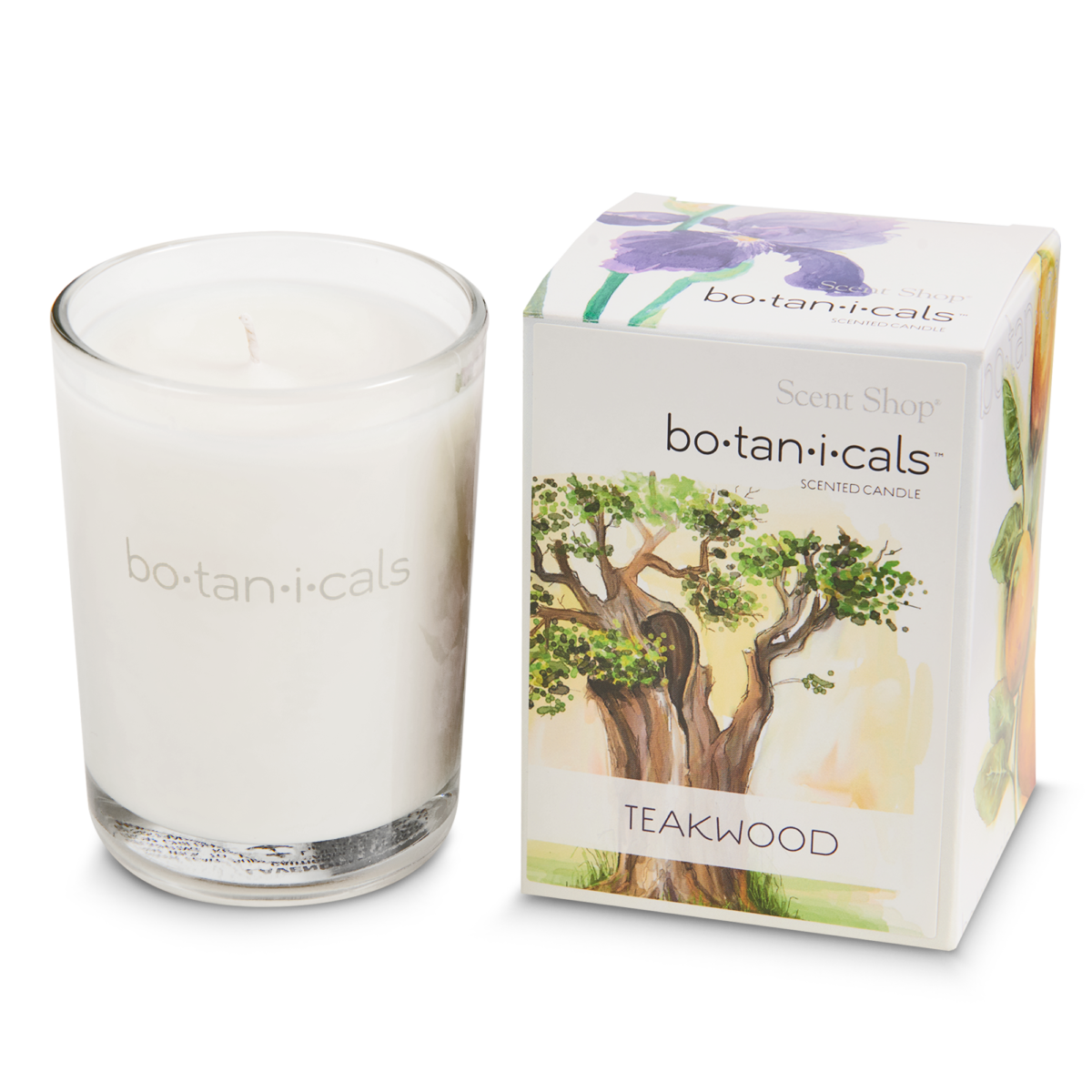 Perfumed Candle Teakwood Scent Shop