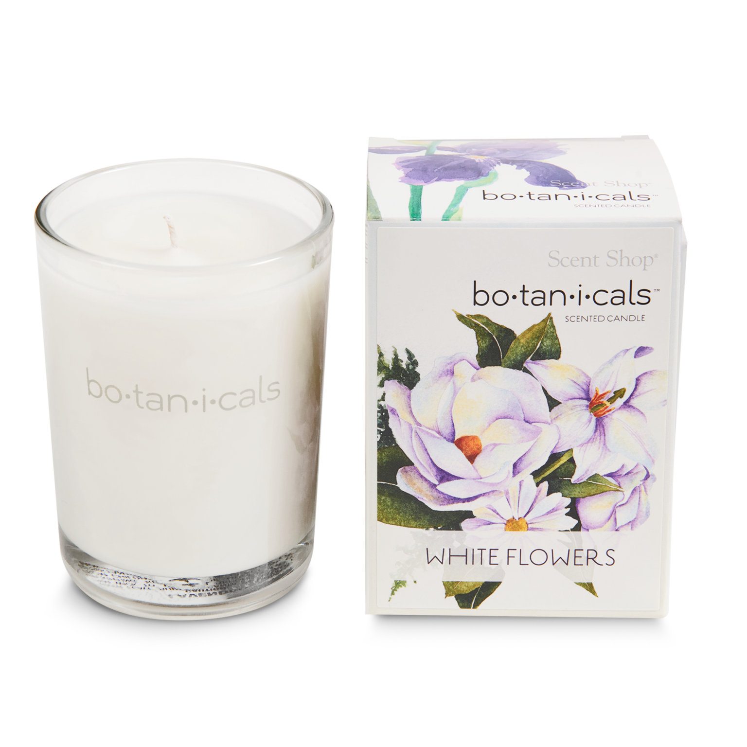 Perfumed Candle White Flowers Scent Shop